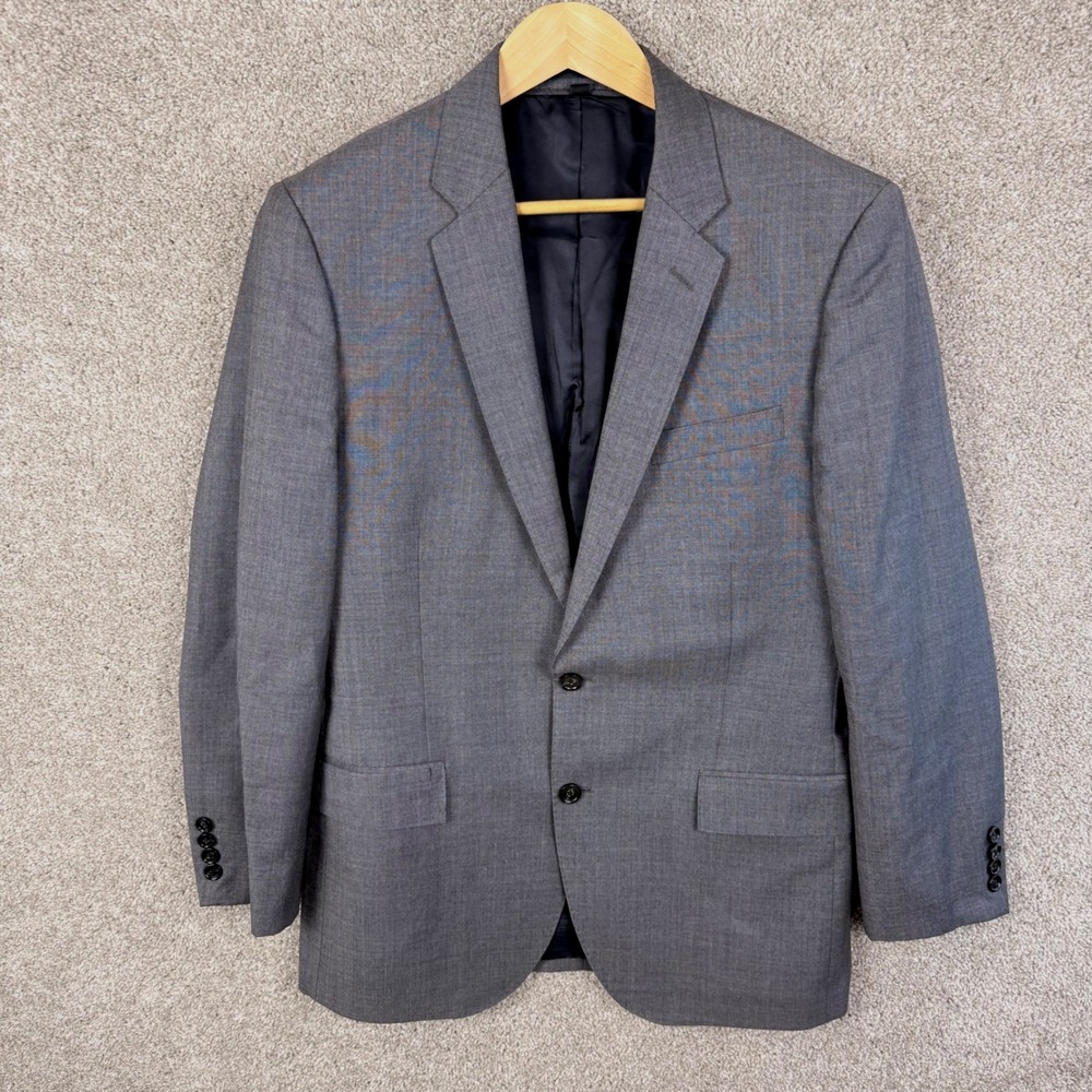 J.Crew Ludlow Suit Jacket Mens 42R Tollegno 1900 Italian Wool Blazer FLAW